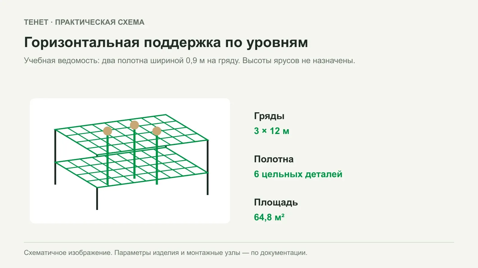 Горизонтальная сетка для срезочных цветов: планирование ярусов и ухода