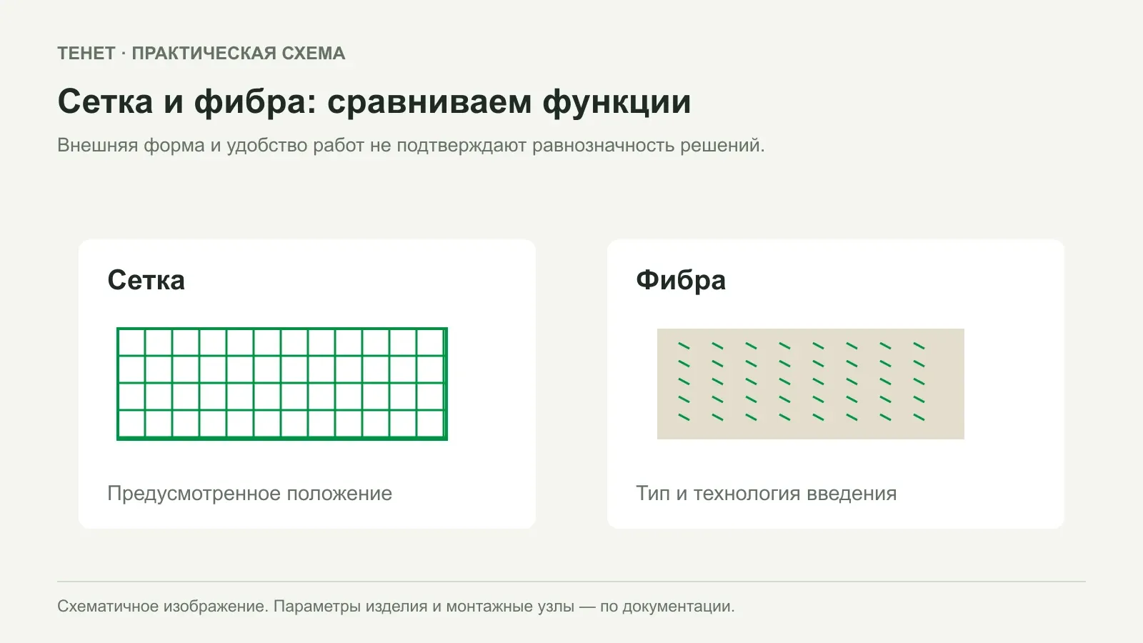Сетка или фибра в стяжке: какие функции сравнивать