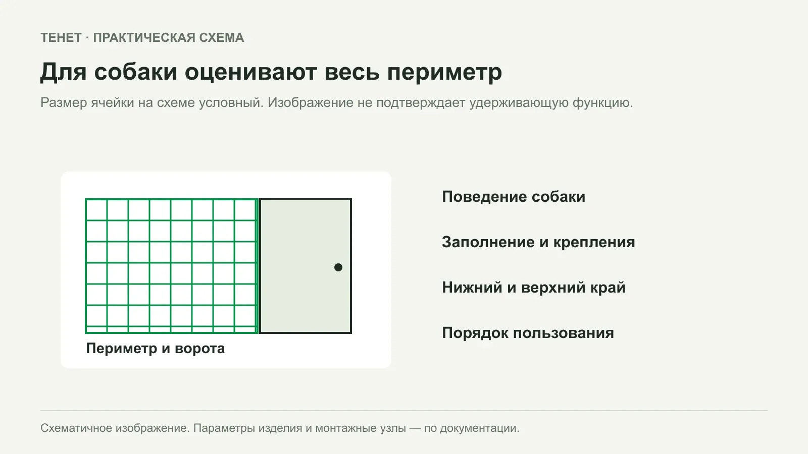 Сетка вместо забора для собаки: почему одной ячейки недостаточно