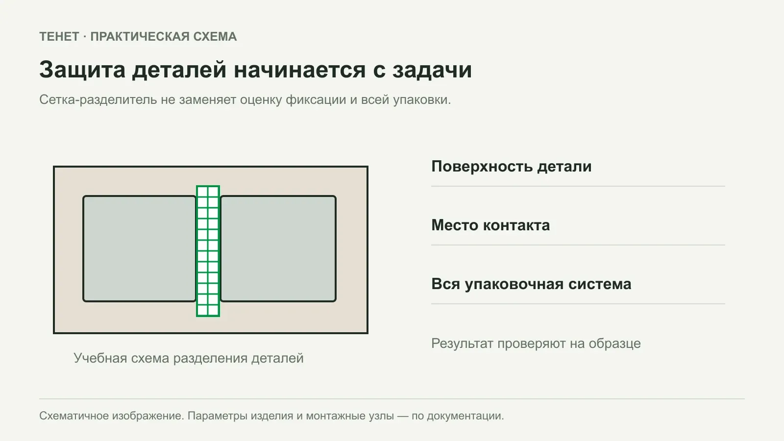 Защитная сетка для деталей при перевозке: как проверить пригодность