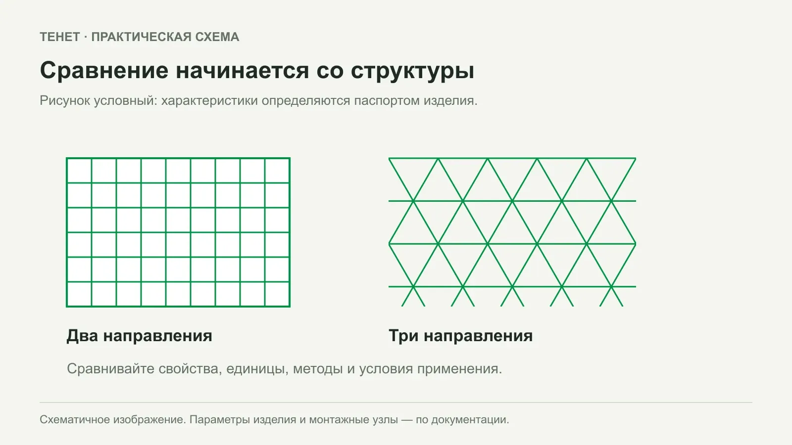 Двуосная и трёхосная георешётка: какие данные сравнивать