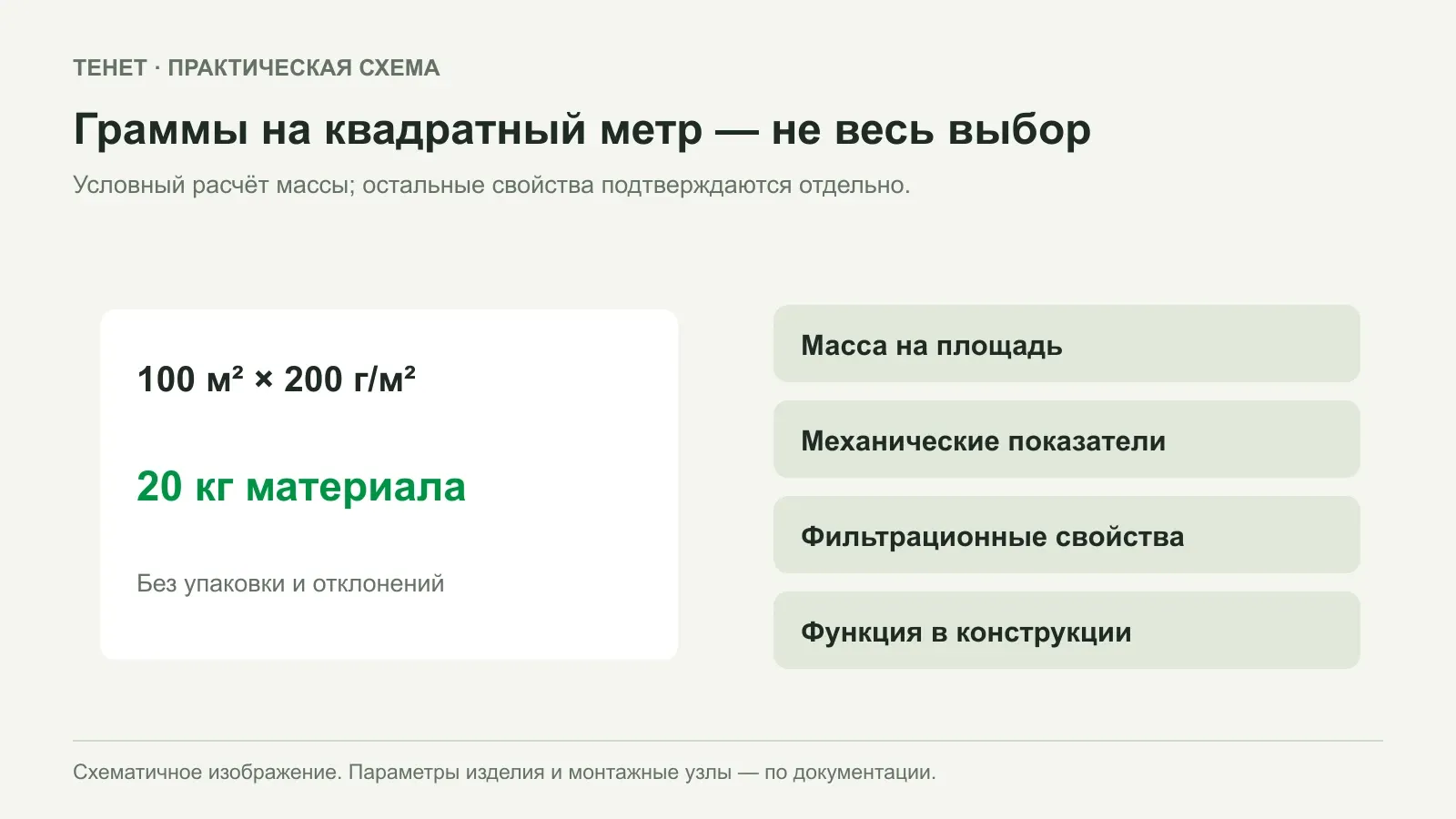 Геотекстиль по плотности: почему граммов на квадратный метр недостаточно