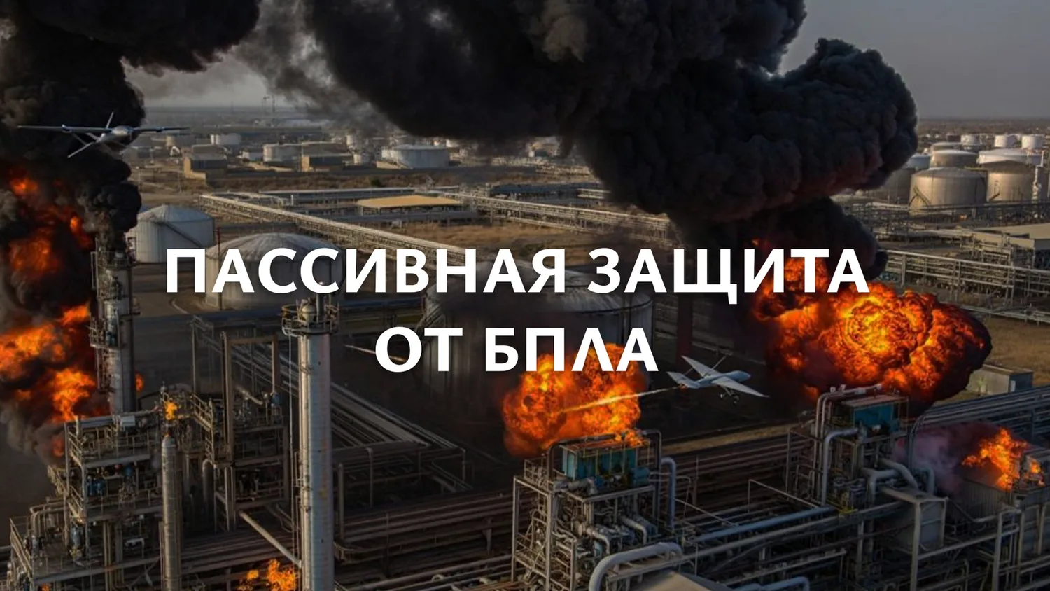 Пассивная защита от дронов и БПЛА
